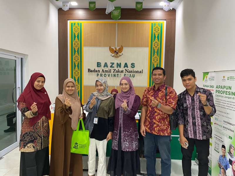Audiensi Baznas Riau